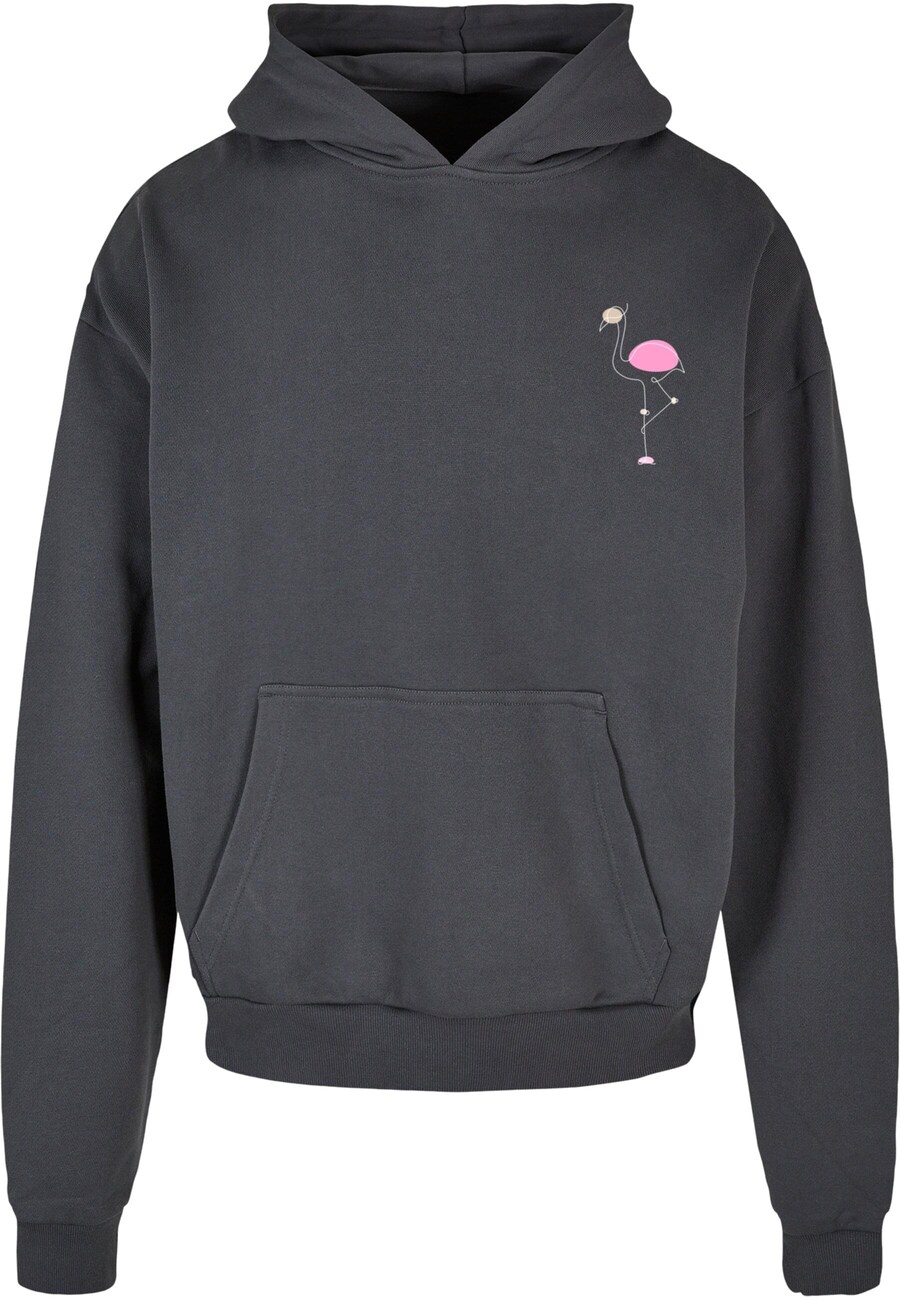 

Толстовка с капюшоном Merchcode Sweatshirt Flamingo, темно-серый