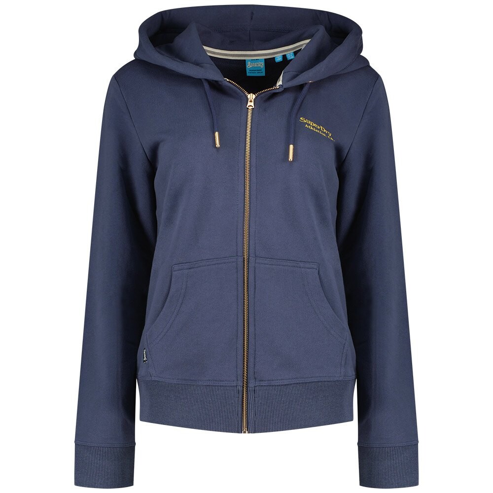 

Толстовка Superdry Essential Logo Ub Full Zip, синий