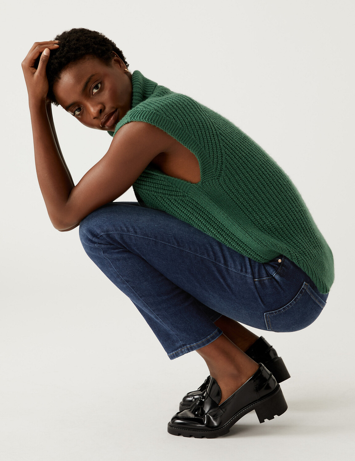 

Джинсы-сигареты Harper Supersoft Marks & Spencer, индиго