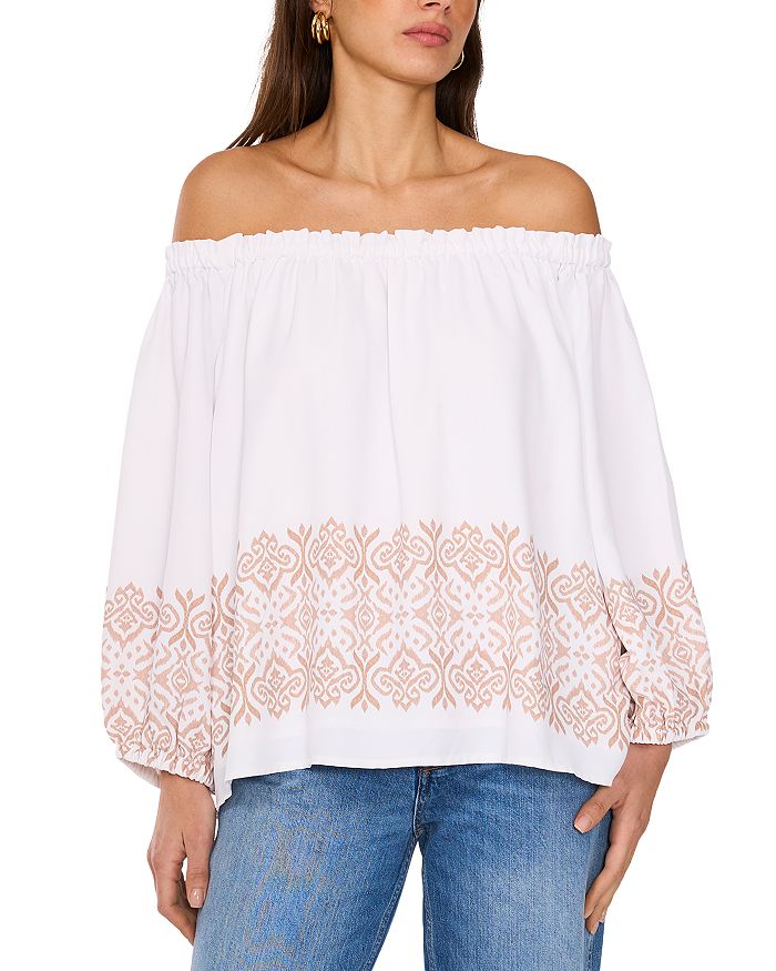 

Топ с открытыми плечами VINCE CAMUTO, белый