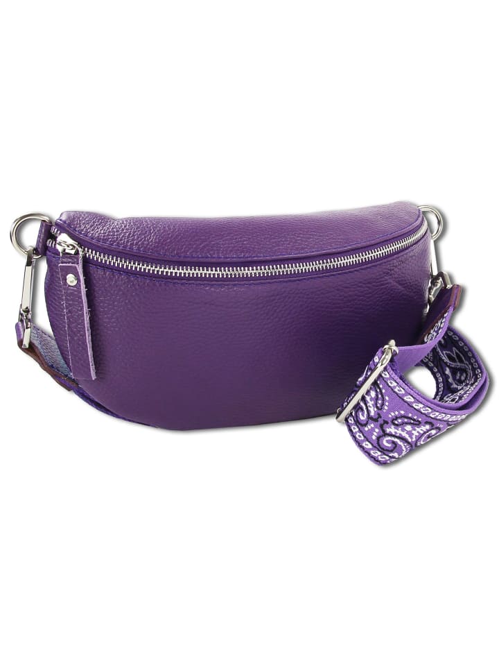 

Наплечная сумка Toscanto Gürteltasche Leder lila/violett ca. 25cm, Фиолетовый, Наплечная сумка Toscanto Gürteltasche Leder lila/violett ca. 25cm