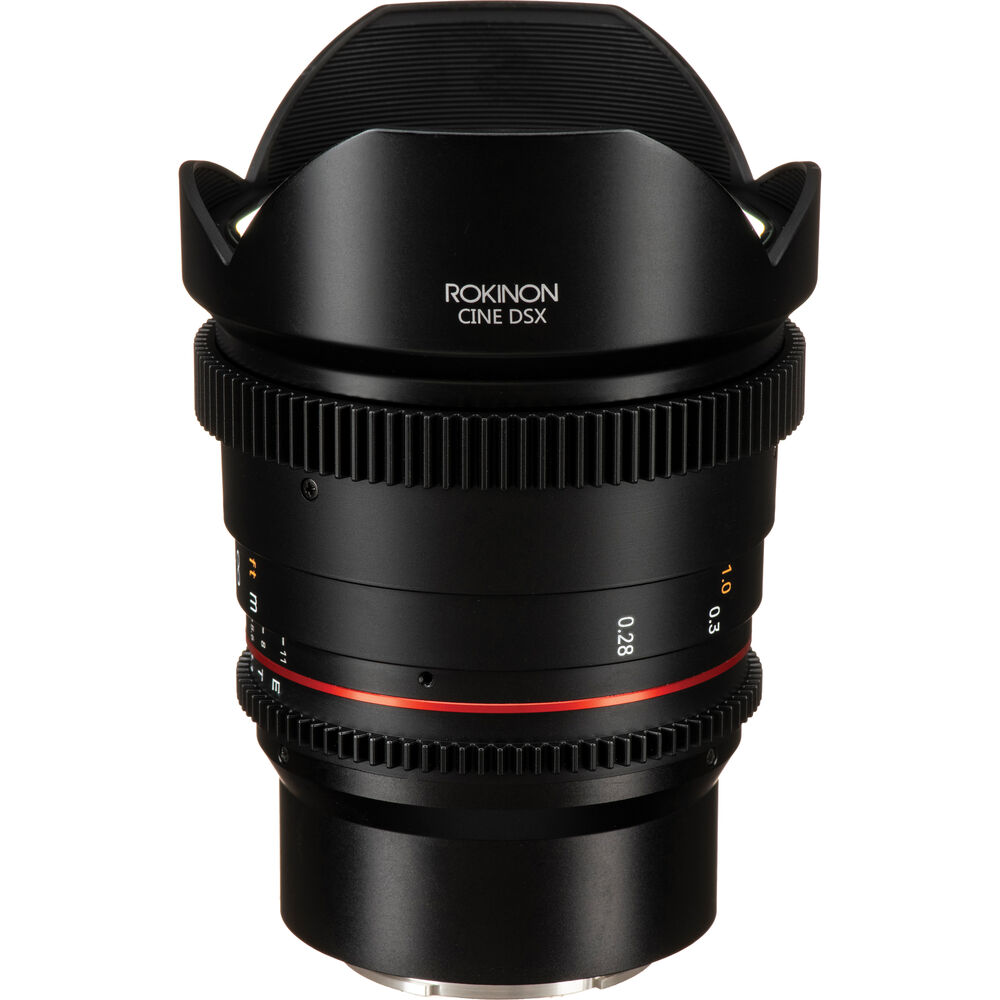 

Сверхширокоугольный кинообъектив Rokinon 14 мм T3.1 DSX (крепление Sony E)