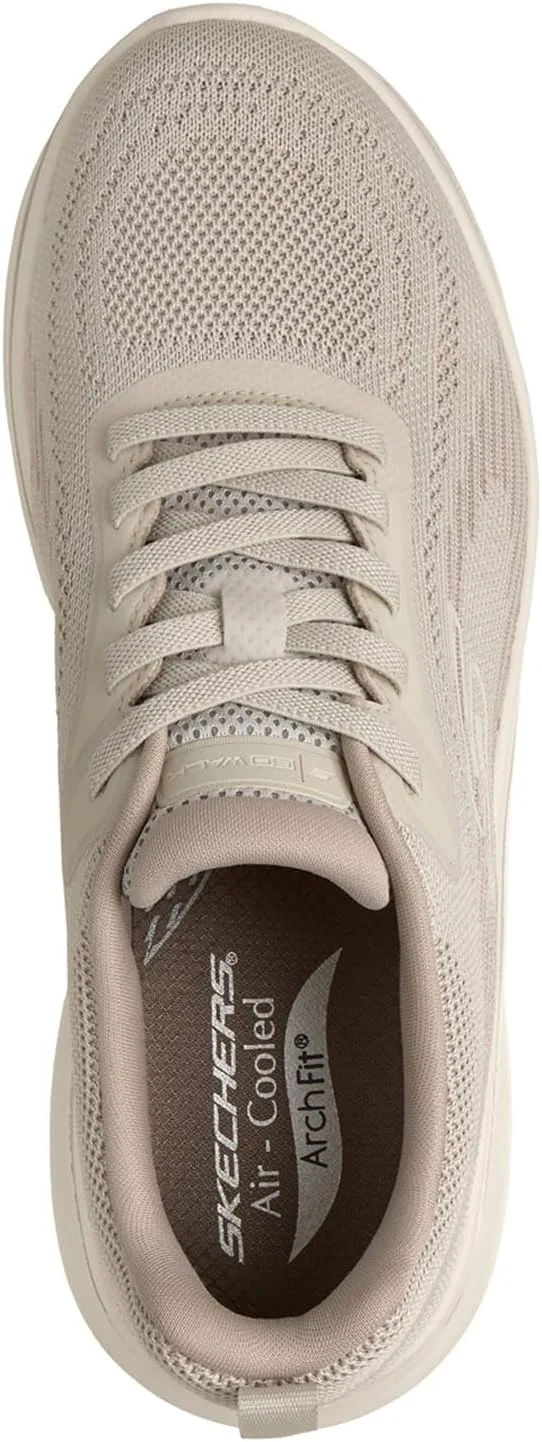 Мужские кроссовки Skechers Go Walk Arch Fit N-Joy Nate, коричневый — фото 4