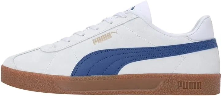 Кроссовки PUMA Unisex Club, Glacial Gray Dark Night Gold Blue — фото 2