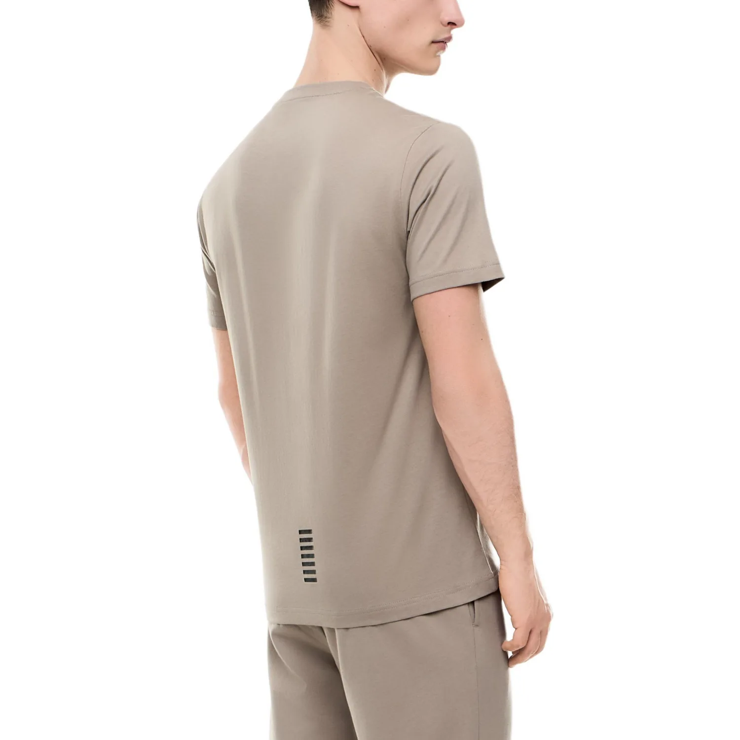 Футболка EA7 мужская EMPORIO ARMANI, светло-коричневый — фото 4