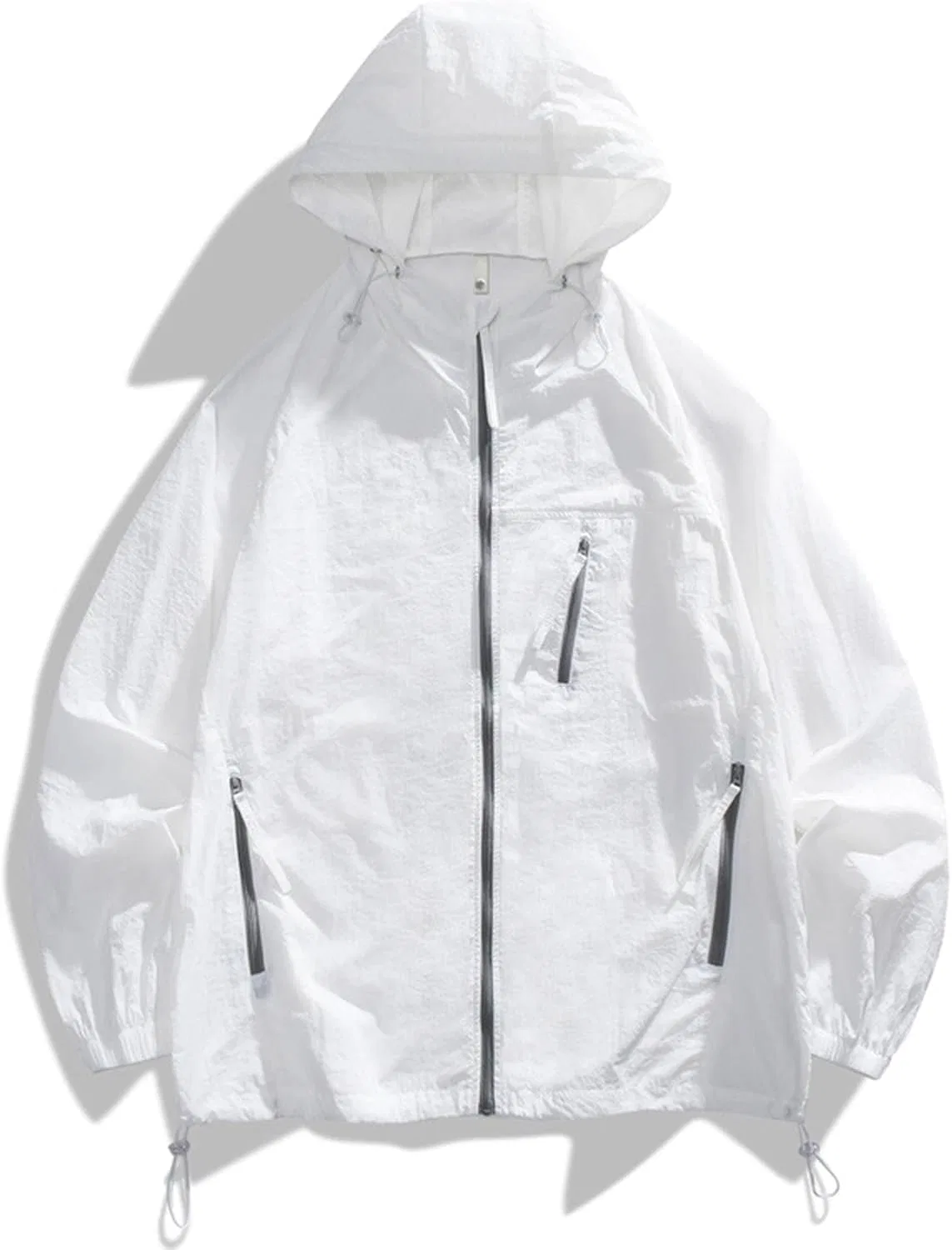 Ветровка мужская, Polyester, белый