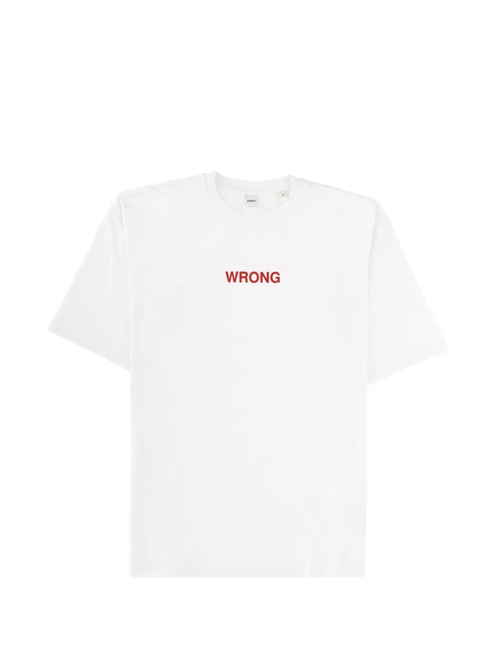 

Футболка с круглым вырезом Aspesi, белый