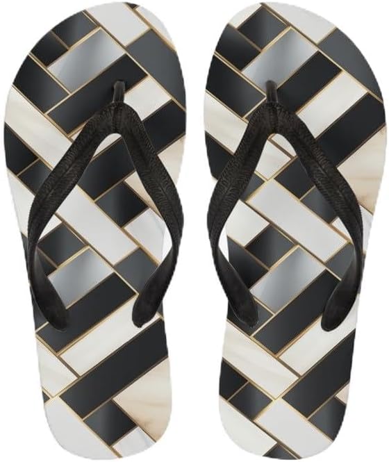 

Сандалии Semiouray Men Hawaii с геометрическим дизайном, легкие вьетнамки, Рождественские с Санта-Клаусом, унисекс, ортопедические пляжные шлепанцы, Minimalist Geometry