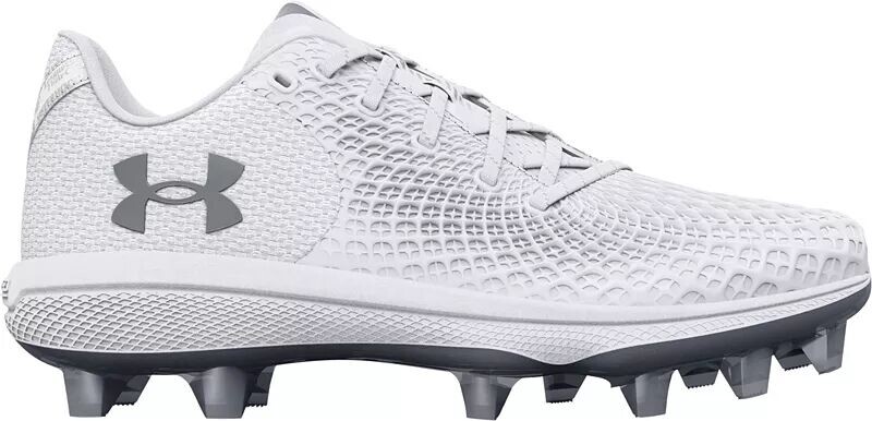 

Женские софтбольные бутсы Under Armour Glyde 2.0 MT из ТПУ, белый/серебристый