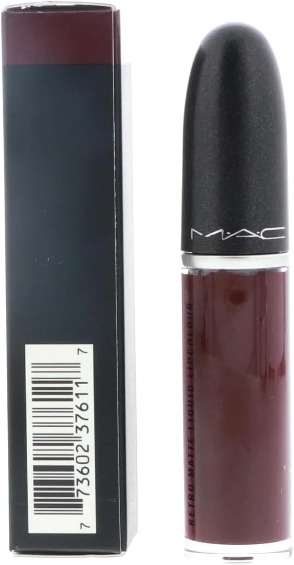 Жидкая помада MAC Retro Matte Liquid Lip Color красный 5 мл — фото 4