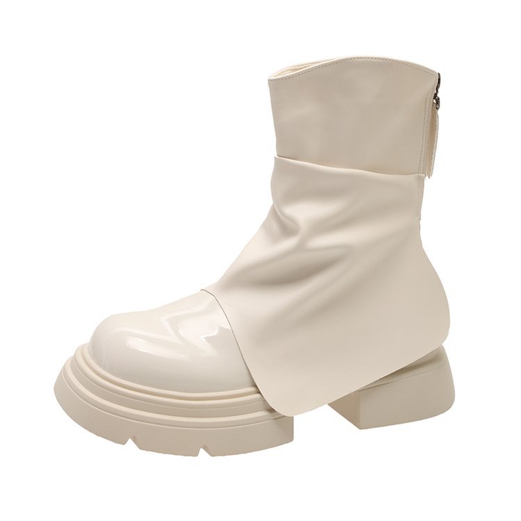 NX DOUGHNUT Женские ботильоны экрю, цвет Ecru