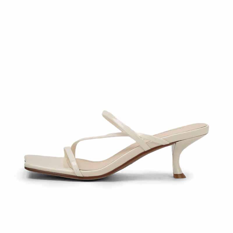 SHOEMAKER QUEEN Женские шлепанцы с устойчивой к истиранию подошвой TPR белые, цвет White