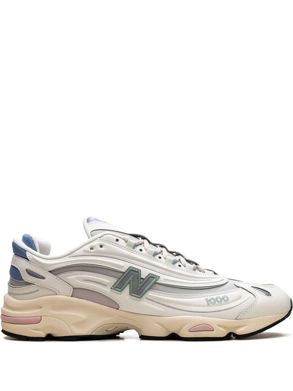 Кроссовки 1000 с контрастными вставками New Balance, нейтральный