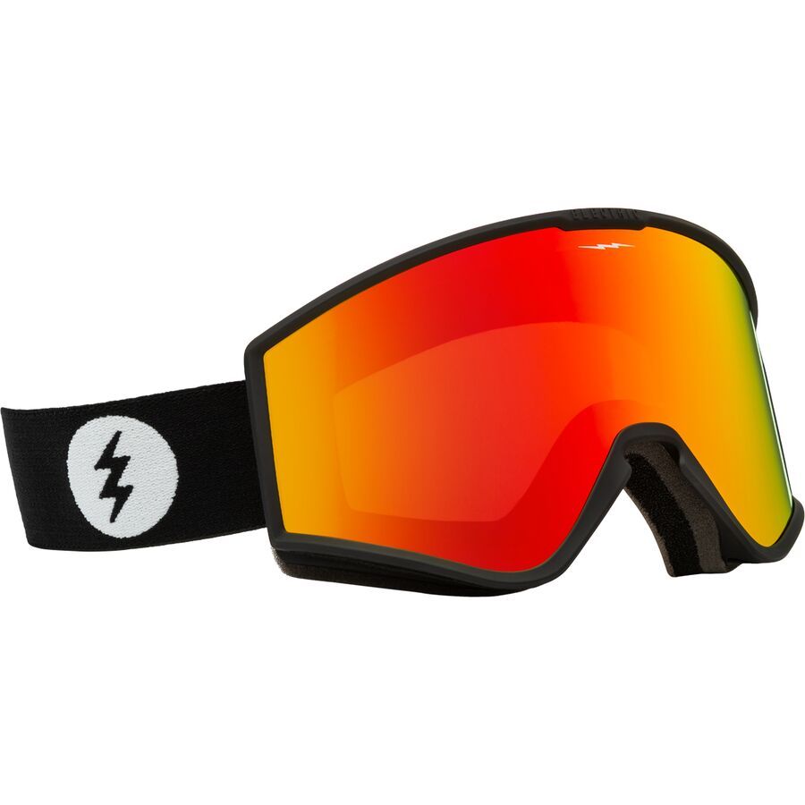 

Женские очки Kleveland Small Goggles Electric Electric, Matte Black/Red Chrome +BL Rose