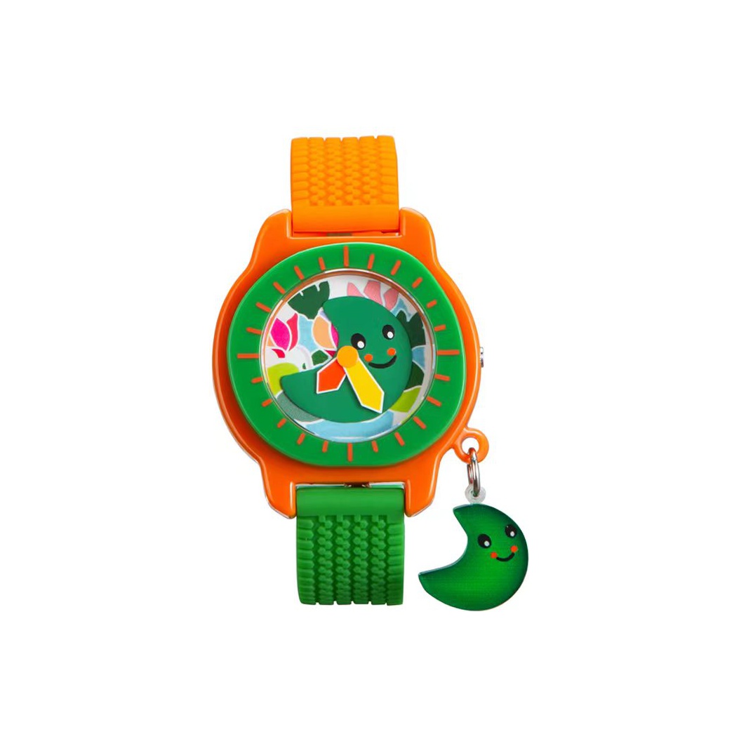 

Xomad Часы Mr Doodle Graffiti Master Collaboration с кварцевым механизмом и силиконовым ремешком, женские, белый циферблат