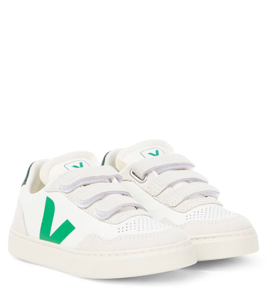 

Кожаные кроссовки V-90 Veja Kids, Extra-White_Emeraude