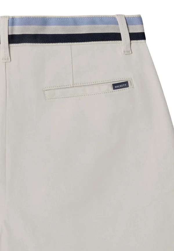 Плиссированные чиносы Hackett London, Natural Beige — фото 4