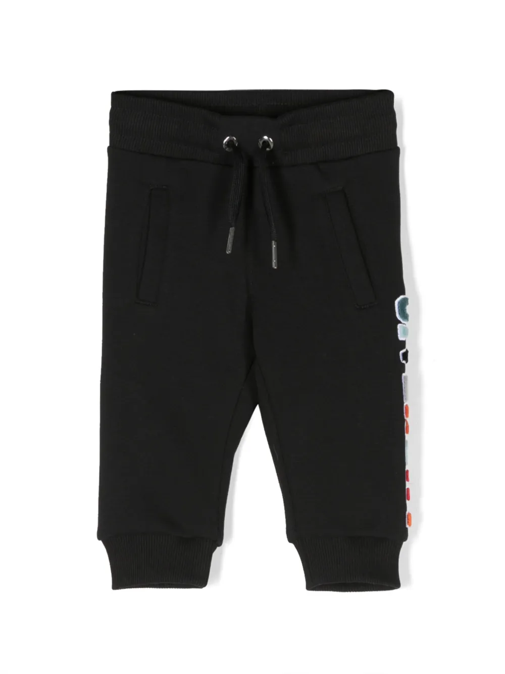 

Спортивные брюки с кулиской и логотипом Givenchy Kids, черный