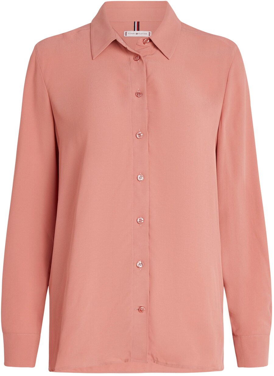 

Длинная блузка TOMMY HILFIGER Blouse FLUID, цвет pitaya