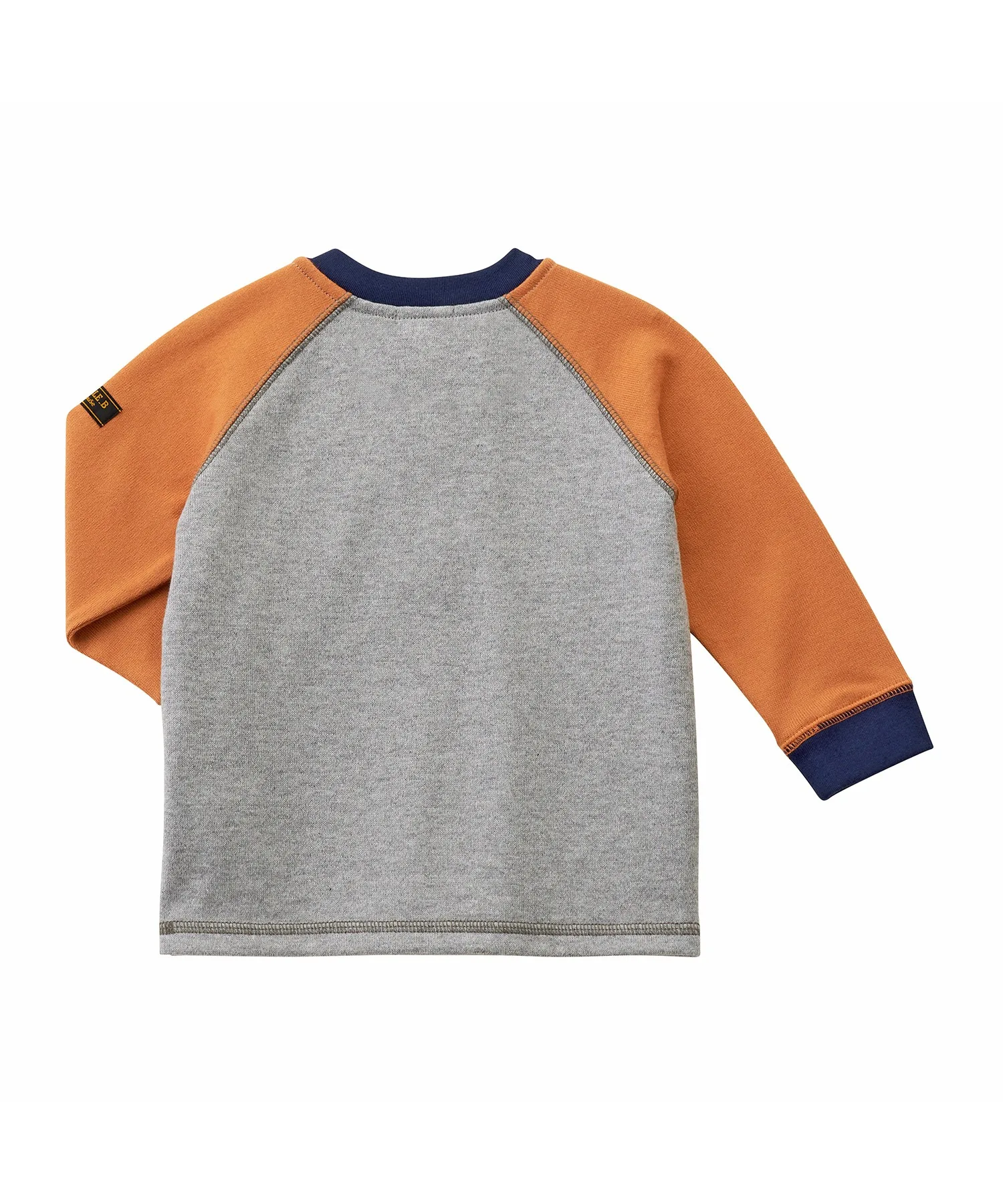 Детская футболка с длинным рукавом Mr.B DOUBLE_B с вышивкой, цвет айвори — фото 2