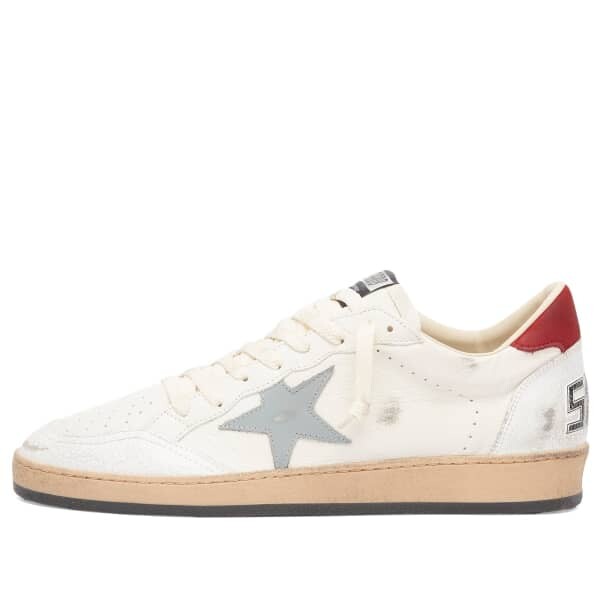 

Кожаные кроссовки Ball Star Golden Goose, белый