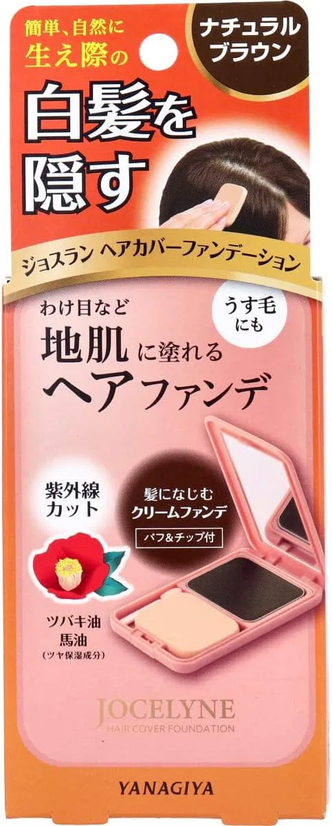 Краска для волос Joslan Hair Cover Foundation, натуральный коричневый, 13 г