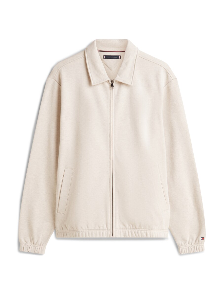 

Толстовка с капюшоном на молнии TOMMY HILFIGER ESSENTIAL, светло-бежевый