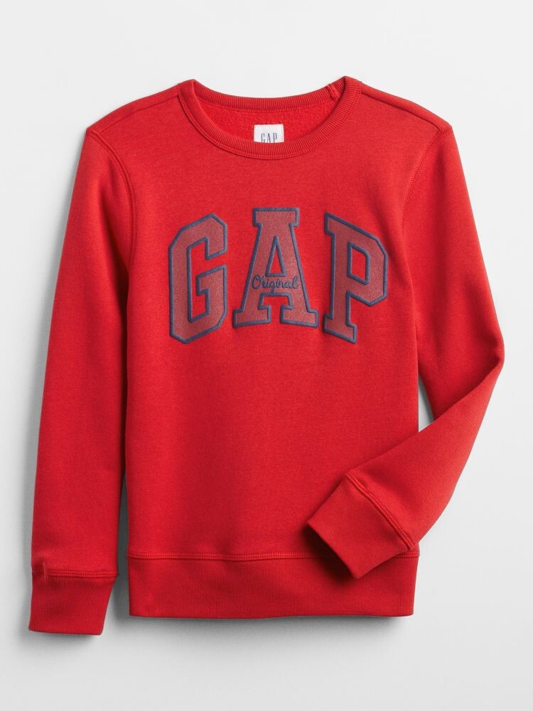 

Детская толстовка с логотипом Gap, красный