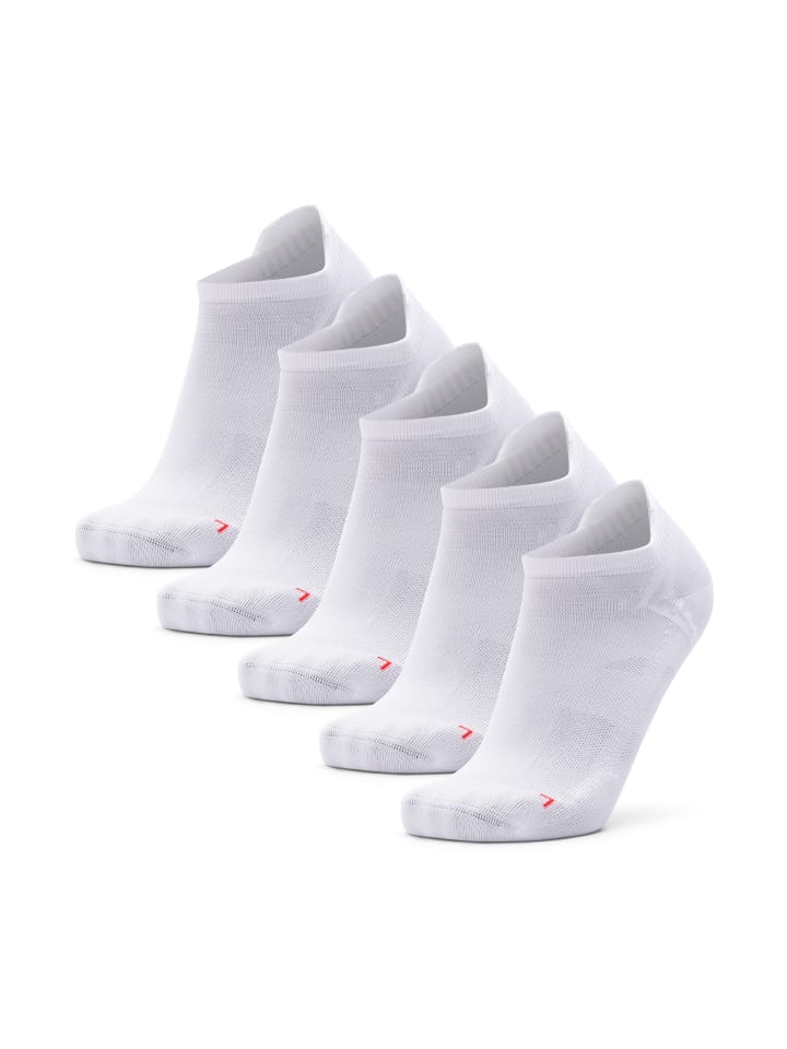 

DANISH ENDURANCE Белые незаметные беговые носки