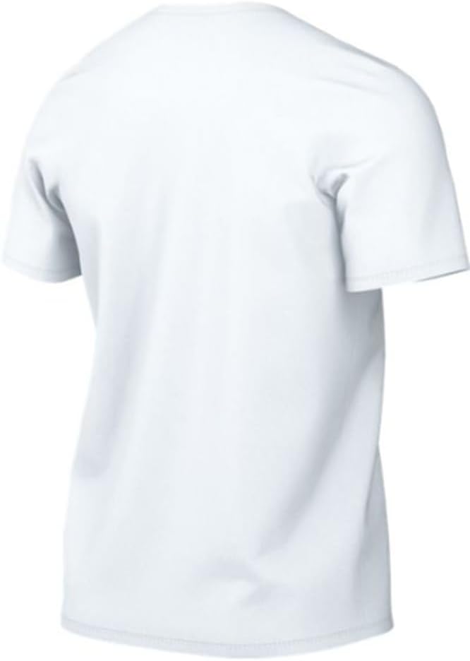 Мужская футболка Nike Team Legend с коротким рукавом, Dri-Fit, White — фото 2
