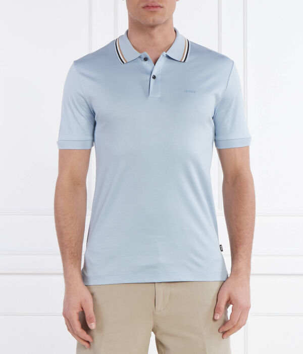 

Рубашка поло Boss, синий