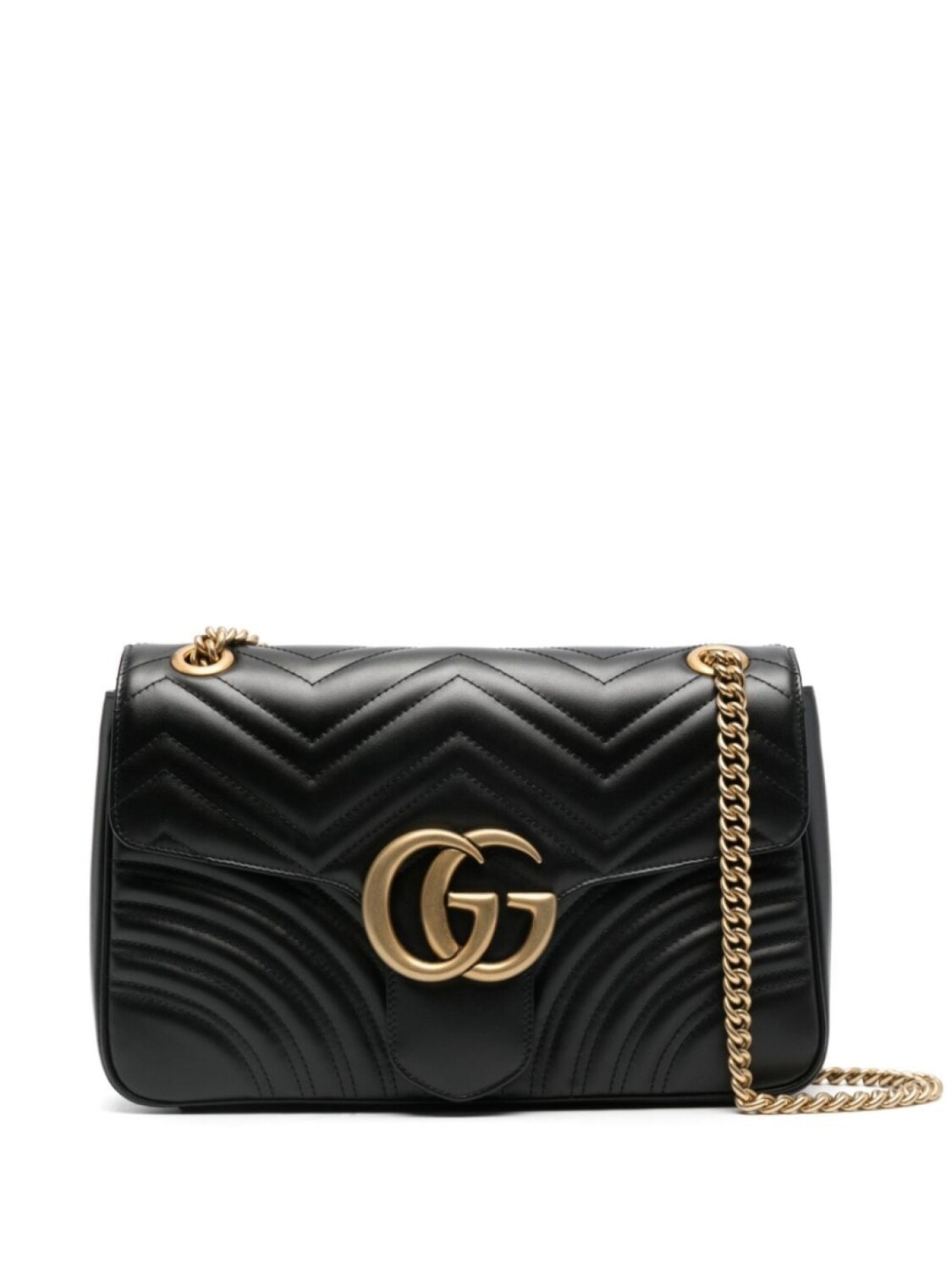 

Маленькая сумка на плечо Gucci GG Marmont, черный