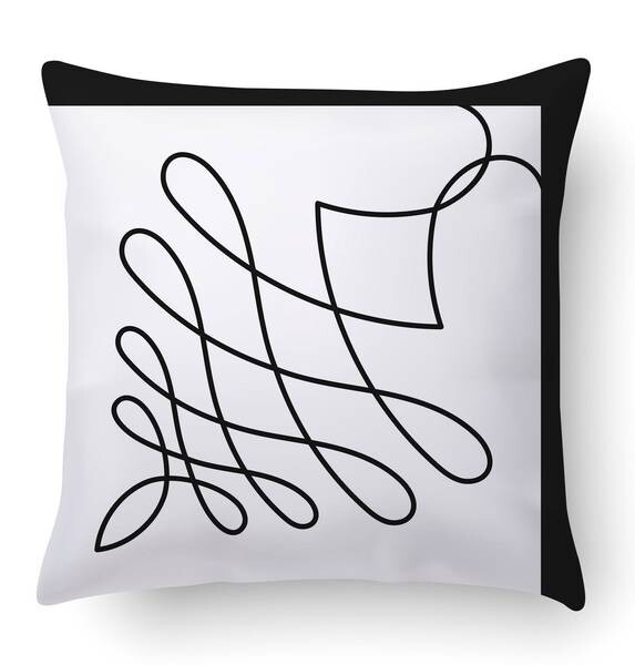 

Подушка с цифровой печатью Ideallux, 40x5x40 см, многоцветный