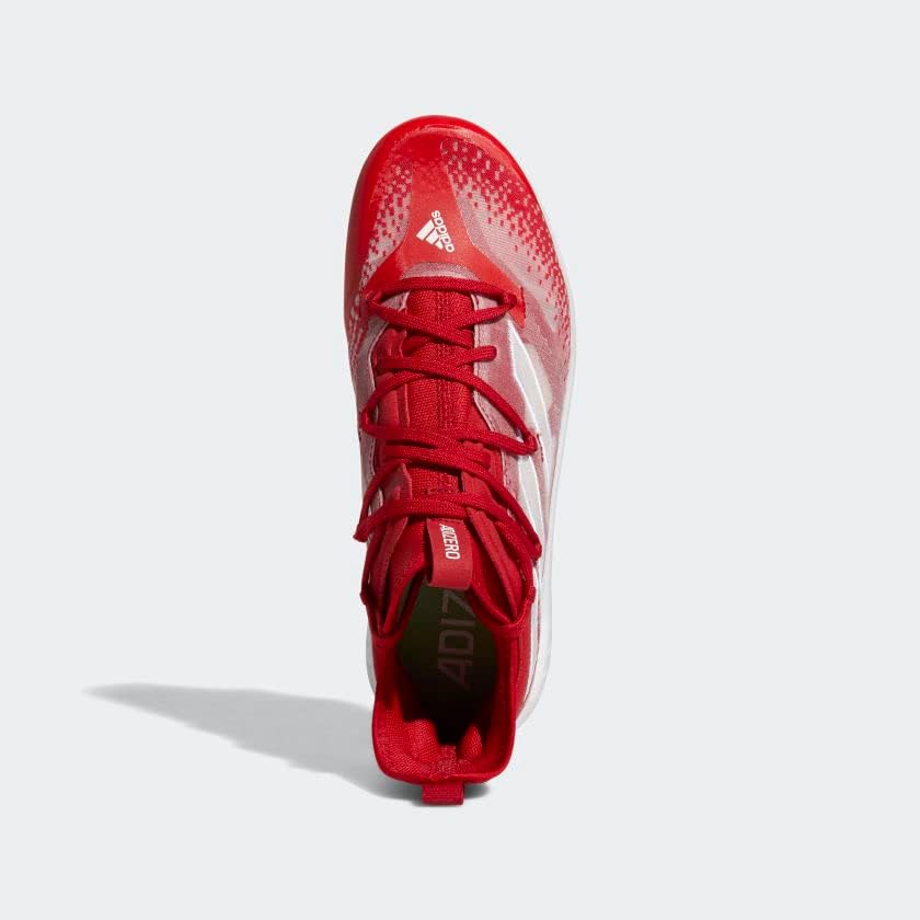 Мужские кроссовки Adidas Adizero Afterburner 9 Nwv, красный/белый/ярко-красный — фото 3