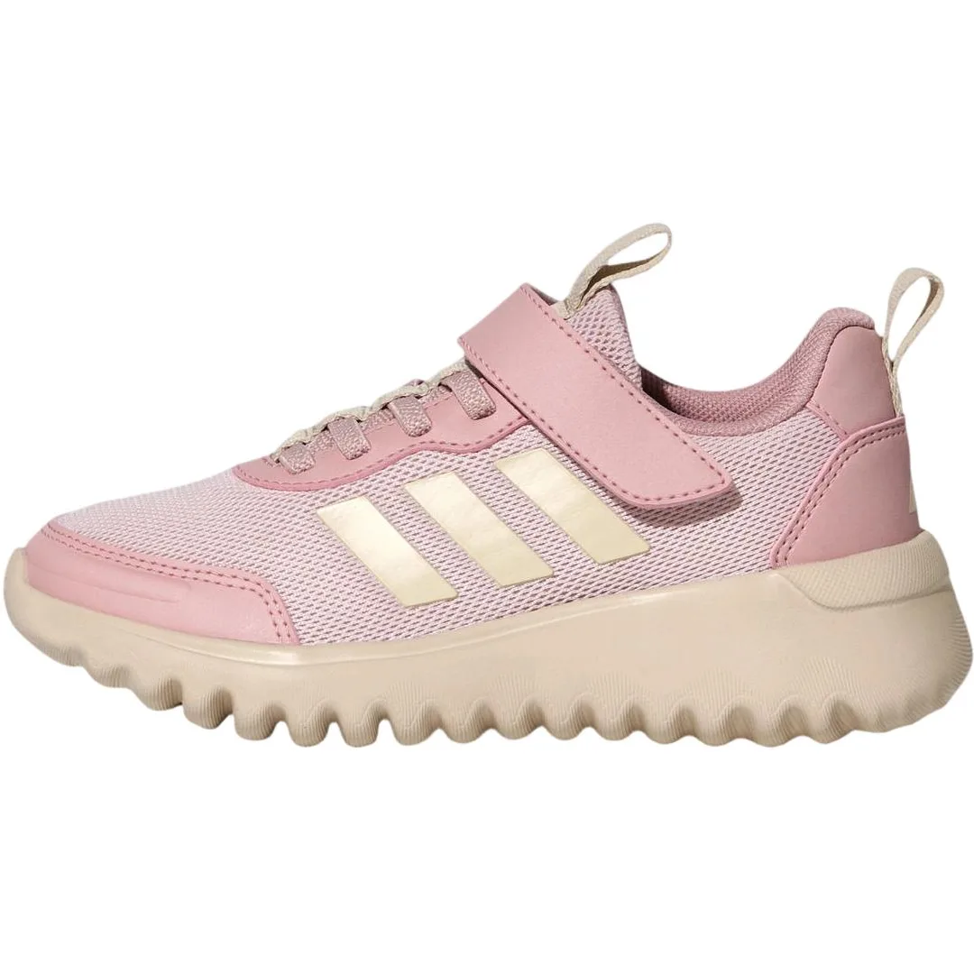 Adidas Тканевые низкие повседневные кроссовки pink для детей