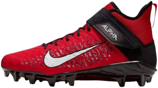 

Футбольные бутсы Nike Men's Alpha Menace Pro 2 D - черный/белый, размер 7M US, красный/белый/черный