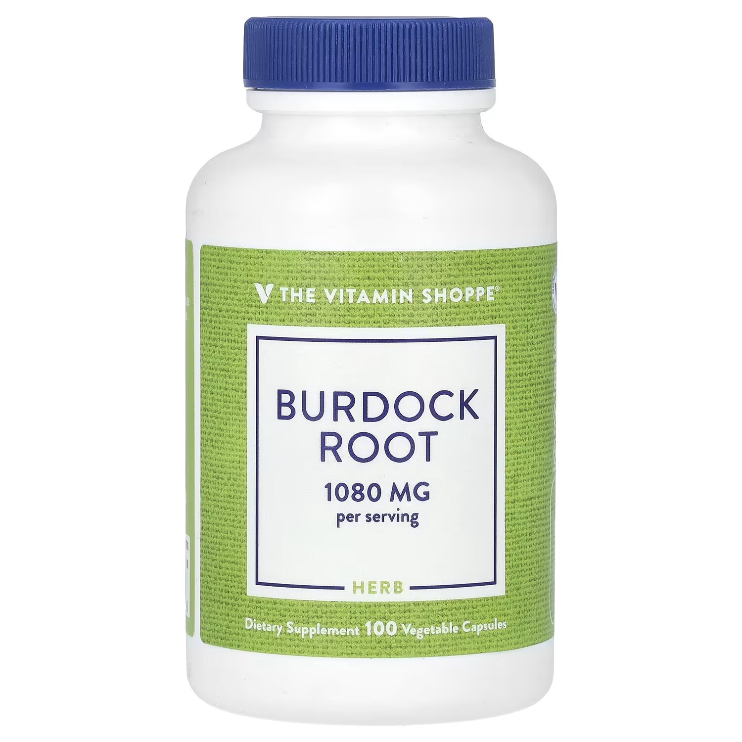 

Корень лопуха The Vitamin Shoppe 1080 мг, 100 растительных капсул