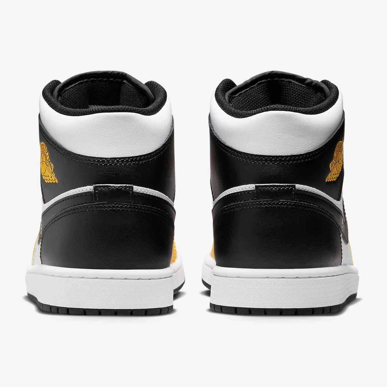 Кроссовки Air Jordan 1 Mid, Nike, цвет Yellow Ochre/White/Yellow Ochre/Black — фото 3