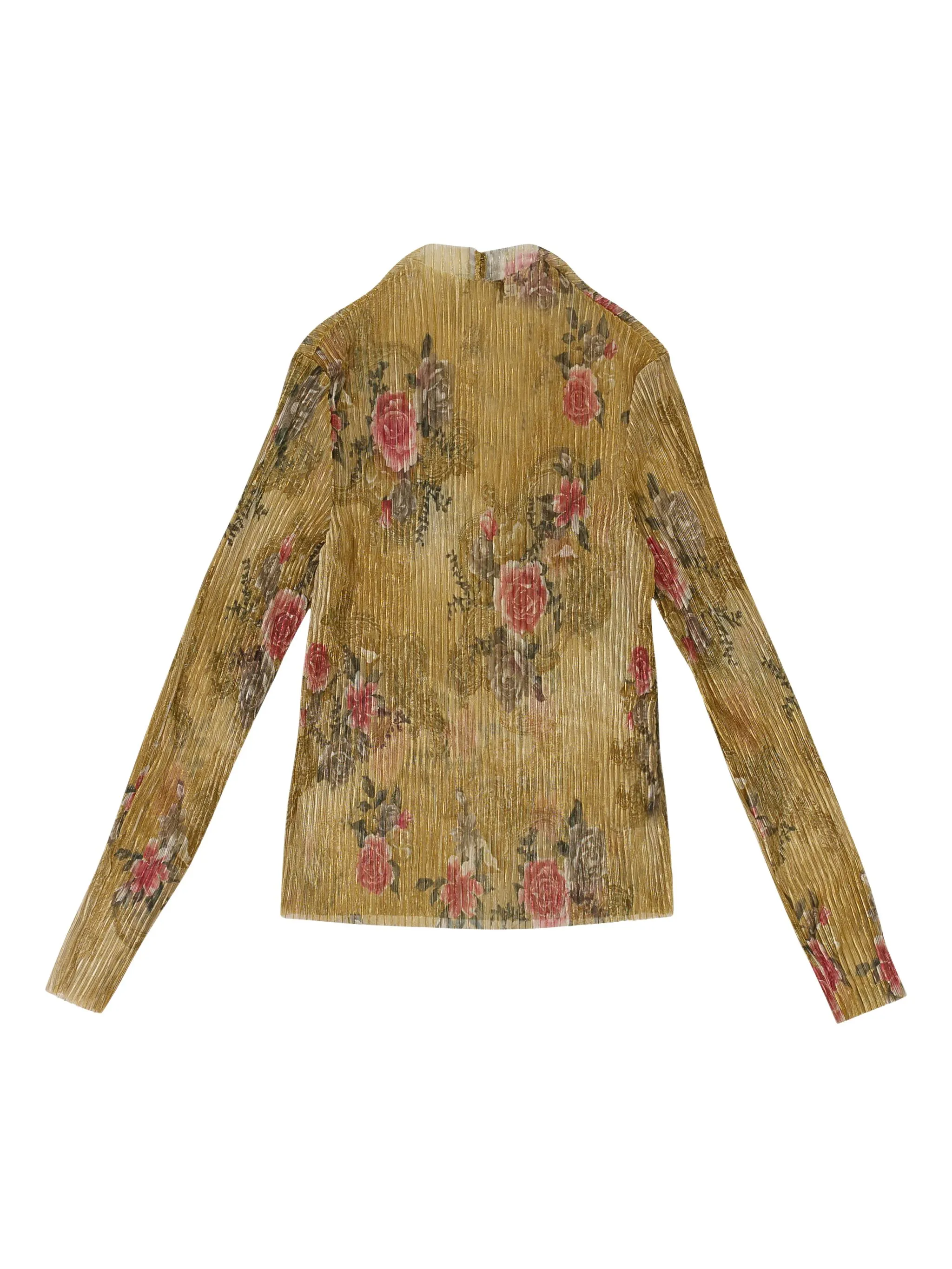 

Топ с цветочным принтом Callipygian, желтый