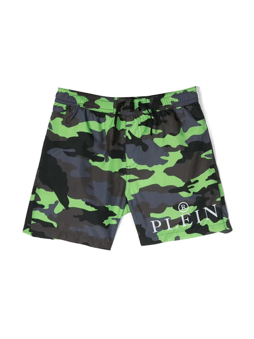 

Шорты с графичным принтом Philipp Plein Junior, зеленый