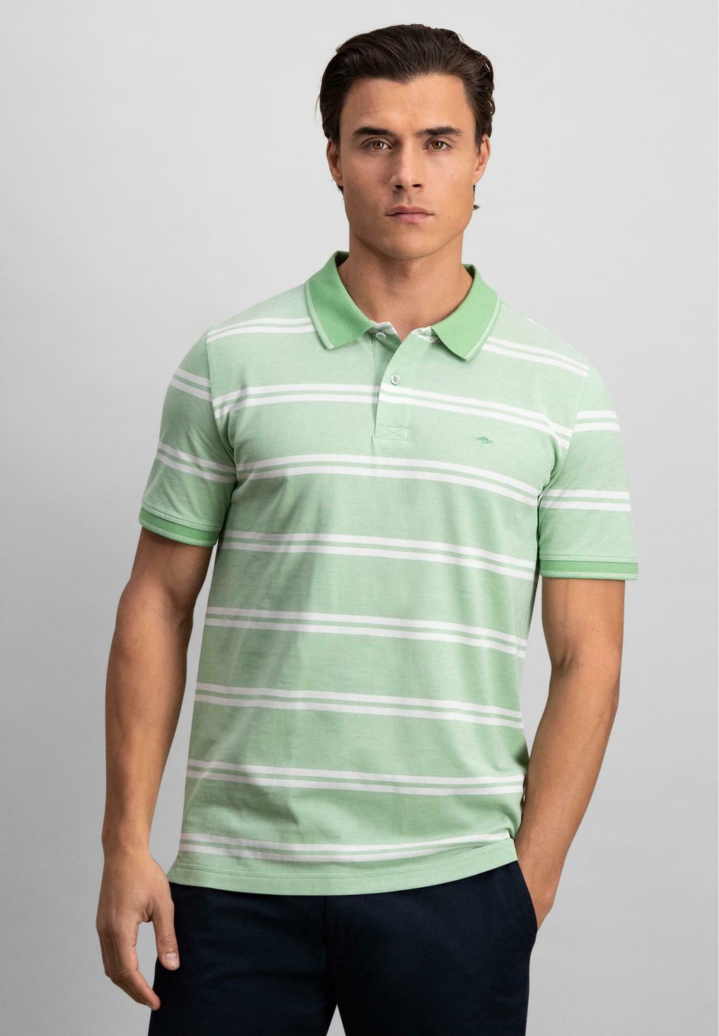 

Рубашка поло TONE STRIPE Fynch-Hatton, зеленый