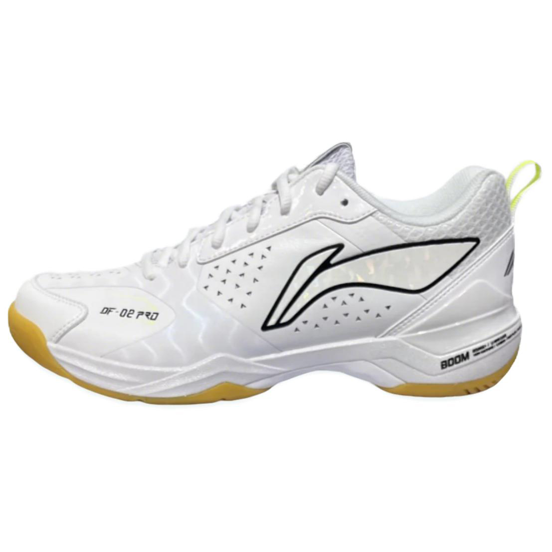 LINING Амортизация, износостойкие низкие бадминтонные кроссовки Unisex White — фото 3
