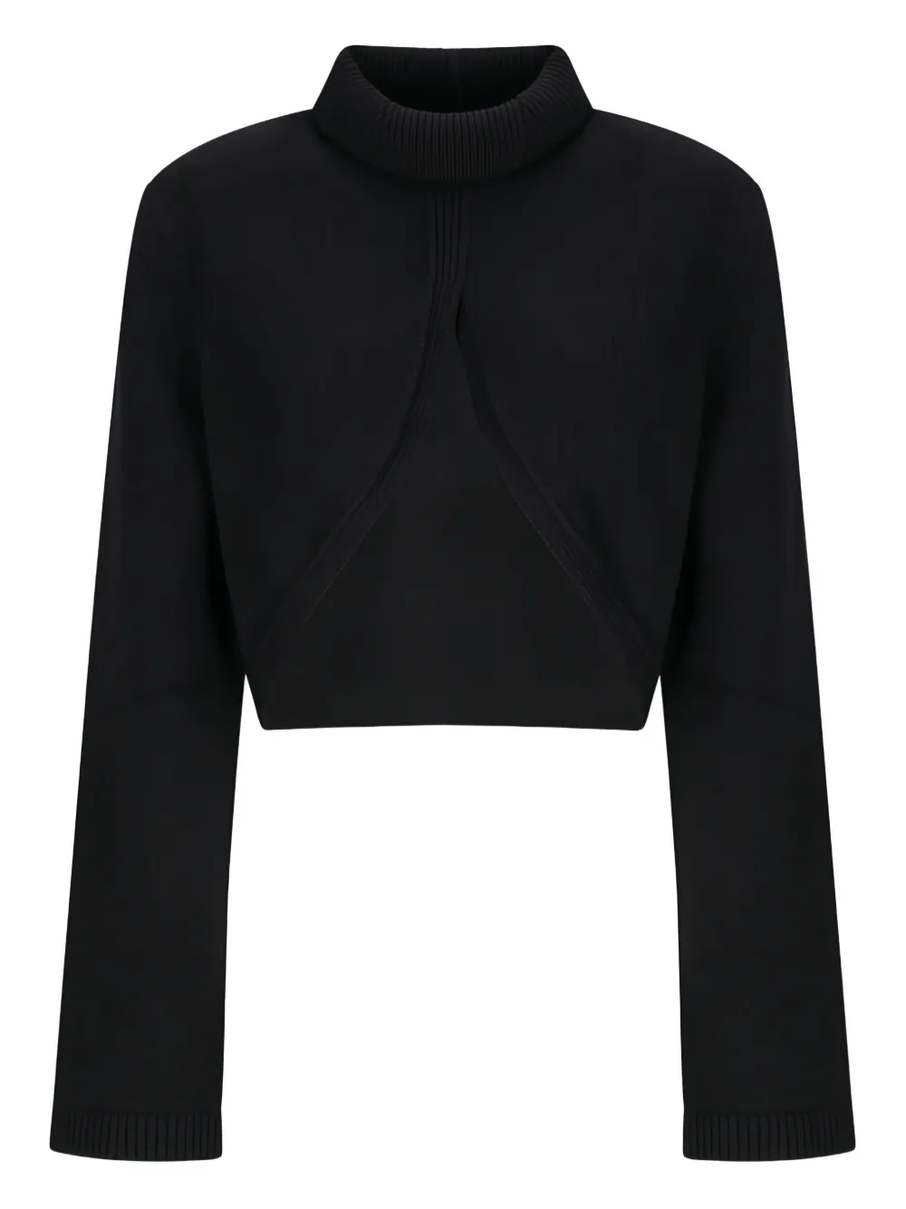 

Топ с вырезами Alaïa, черный