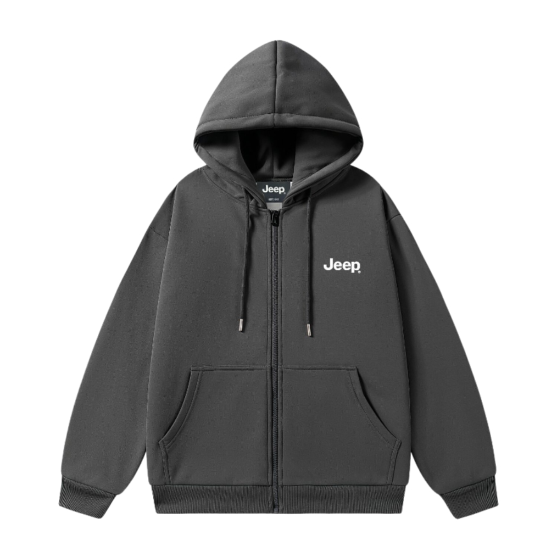 

Толстовка Unisex Hooded Moderate Regular Jeep, темно-серый