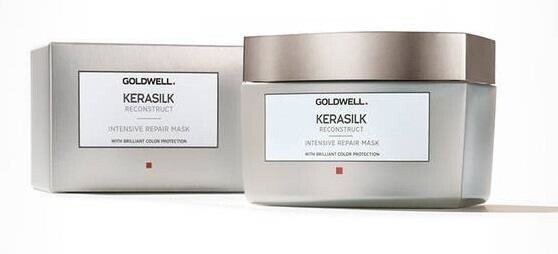 Goldwell Kerasilk Strength Maskt, Интенсивно регенерирующая маска с биомиметическим шелком и порошком корня коньяка, 500 мл — фото 4