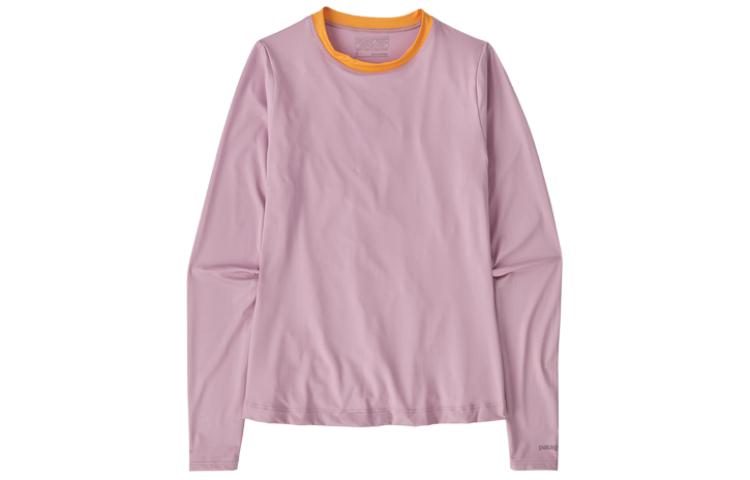 

Футболка Swell Seeker Rashguard для женщин Patagonia, фуксия/лиловый, Розовый, Футболка Swell Seeker Rashguard для женщин Patagonia, фуксия/лиловый