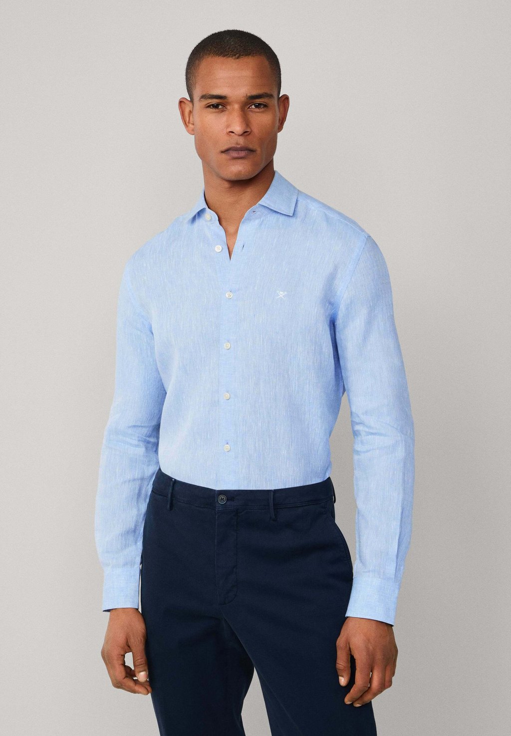 

Рубашка Hackett London, синий