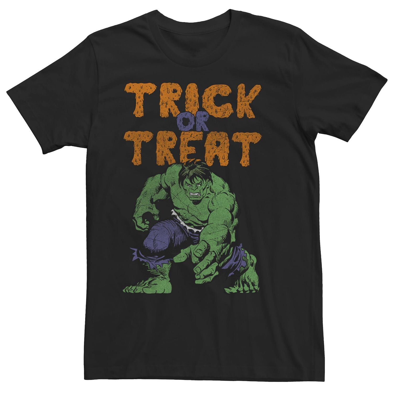 

Мужская футболка с короткими рукавами Marvel Hulk Trick Or Treat Licensed Character