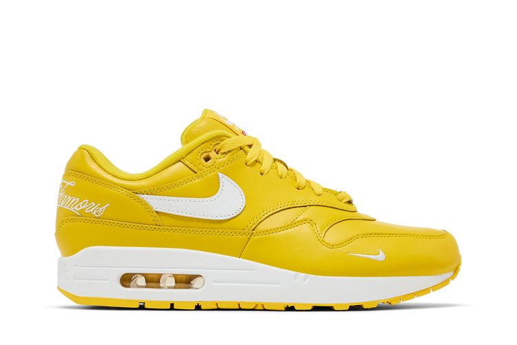 

Кроссовки Supreme x Air Max 1 '87 SP 'Speed Yellow', желтый