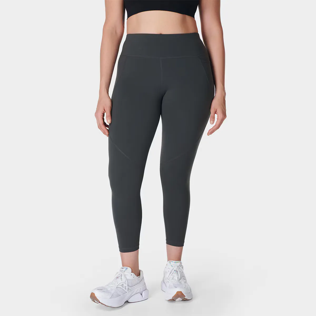 

Женские леггинсы Power 7/8 для тренировок Sweaty Betty, серый